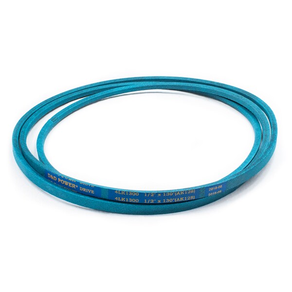 D&D 4LK1300 130" Outside Length, 1/2" Top Width, 1 Ribs 4LK1300 - main